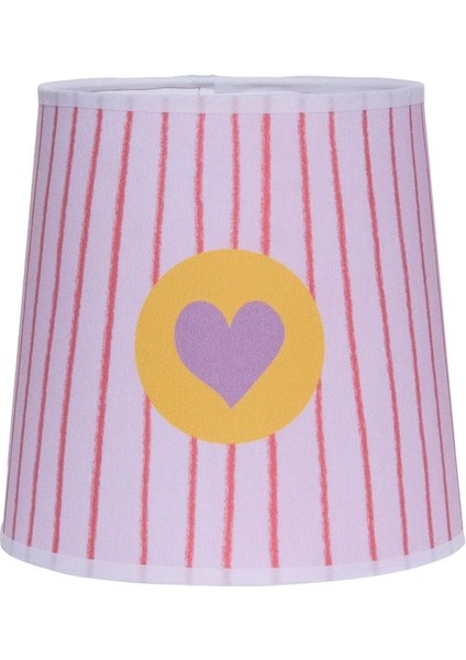 Sevimli Kalp Desenli Çocuk ve Bebek Odası Aplikası, Pembe Renkli, Şık ve Renkli Dekorasyon