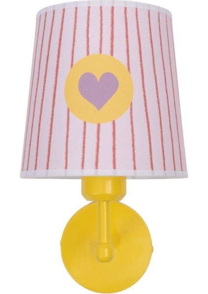 Sevimli Kalp Desenli Çocuk ve Bebek Odası Aplikası, Pembe Renkli, Şık ve Renkli Dekorasyon indirimleri