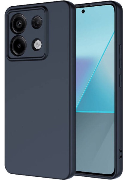 Redmi Note 13 Pro 5G Kılıf Kılıf İçi Kadifeli Esnek Kadifon Lansman Premium Silikon Case Cover