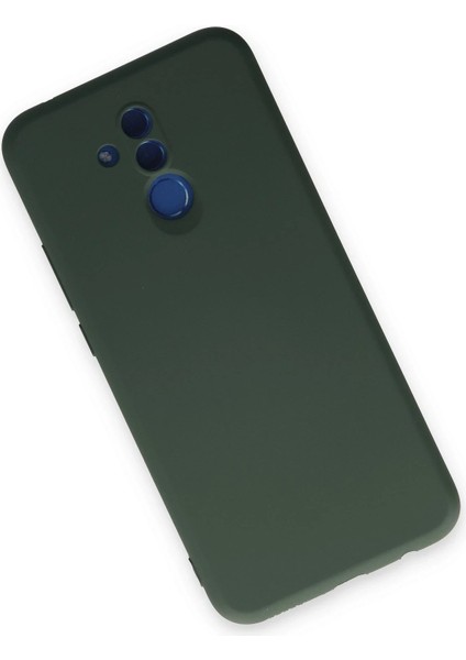 Huawei Mate 20 Lite Kılıf Nano Içi Kadife Silikon - Koyu Yeşil - YKD9999-8011 modelleri