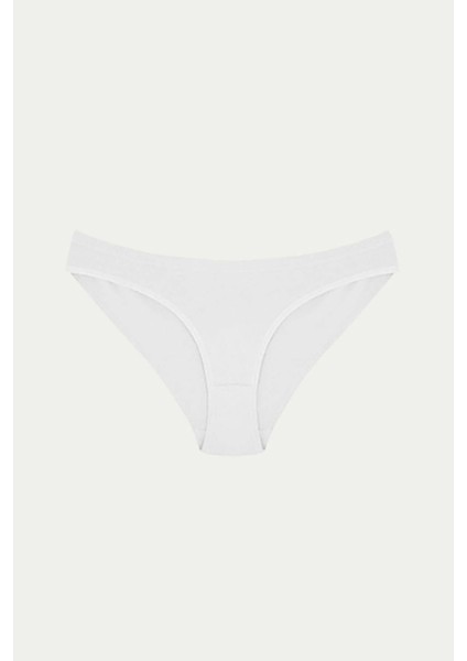 Pamuklu Siyah Beyaz Ten Rengi 3'lü Külot indirimleri