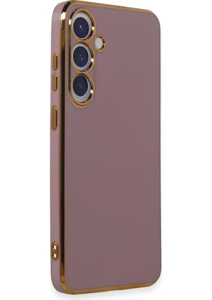 Samsung Galaxy S24 Plus Kılıf Volet Silikon - Mor - YKD3882-6277