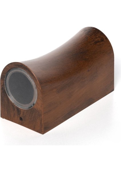 Kahverengi Eskitme Kasa Çift Yönlü Iç Dış Mekan Aplikası (Ampul Hariç)