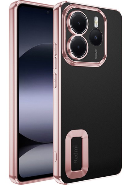 Redmi Note 14 5G İle Uyumlu Şık Tasarımlı ve Parlak Velina Premium Silikon Case Cover