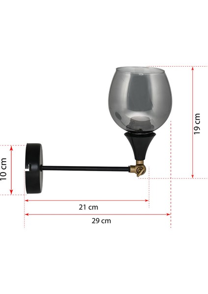 Ayarlı ve Oynar Başlıklı Şık Camli Siyah Aksesuar fırsatları