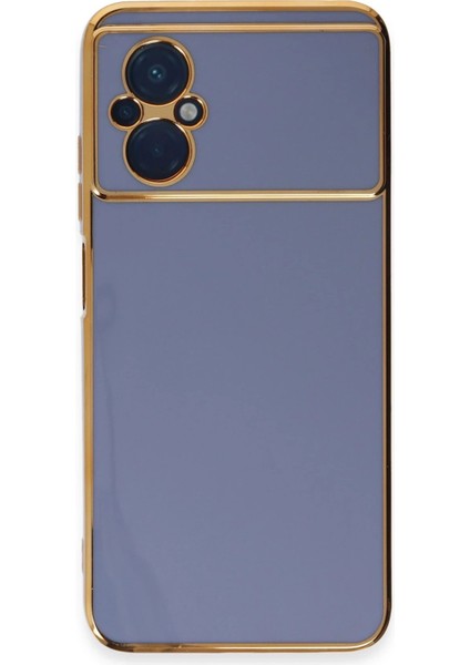 Xiaomi Poco M5 Kılıf Volet Silikon - Mavi - YKD4590-4018