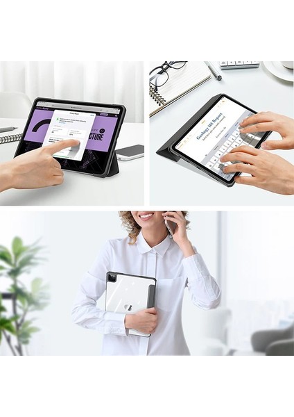Dux Ducis iPad Pro 12.9 2022/2021/2020/2018 Kılıf Copa Series Uyku Modlu Kapaklı - YKD2286-7814