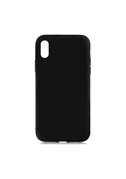 iPhone X Kılıf Kılıf İçi Kadifeli Esnek Kadifon Lansman Premium Silikon Case Cover