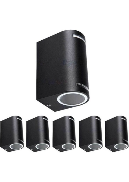 6'lı Çift Yönlü Dekoratif Işık Seti, Iç ve Dış Mekan, Bahçe, Balkon, Teras, Salon