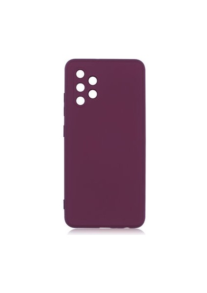 Samsung Galaxy A32 4G Kılıf Kılıf İçi Kadifeli Esnek Kadifon Lansman Premium Silikon Case Cover