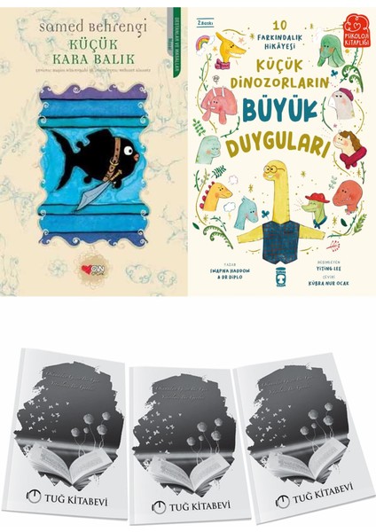Küçük Kara Balık ve Küçük Dinozorların Büyük Duyguları + Hediyeli