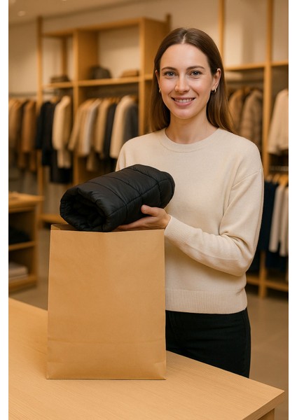 20 Adet Mega Boy Dik Duran Körüklü Kraft Hediye Paketi 32X12X41