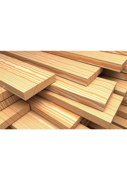 3X3X10 cm Silinmiş Çam Çıta, Tahta, Taslak, Kereste, Blok, 1 Adet