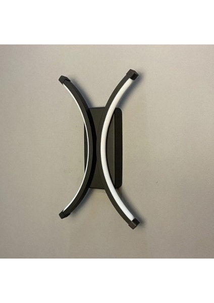 Modern Siyah LED Duvar Aplik, Günışığı, 3000K, Şık ve Enerji Tasarruflu Işıklandırma modelleri