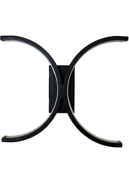 Modern Siyah LED Duvar Aplik, Günışığı, 3000K, Şık ve Enerji Tasarruflu Işıklandırma fırsatları