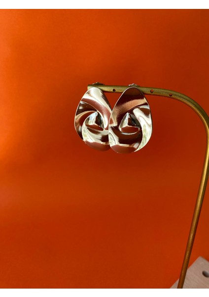 Xuping Oval Büyük Plaka Silver Küpe fiyatları