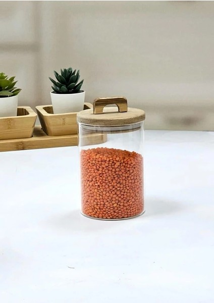 Acacıa 580Ml Cam Kavanoz 8.5*12