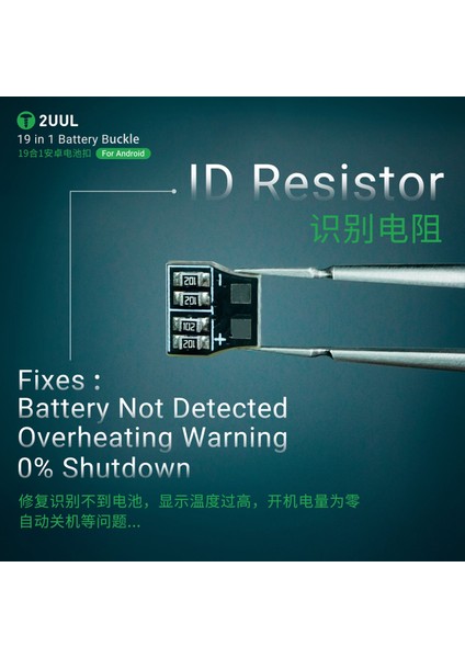 2uul PW06 19'u 1 Arada Android Pil Tokası Çoğu Android Telefon Için fiyatları