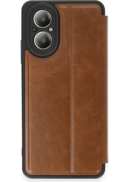 Realme 12 Lite Kılıf Flip Cover - Taba - YKD9661-8334