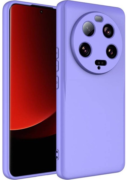 Xiaomi Mi 13 Ultra Kılıf Kılıf İçi Kadifeli Esnek Kadifon Lansman Premium Silikon Case Cover