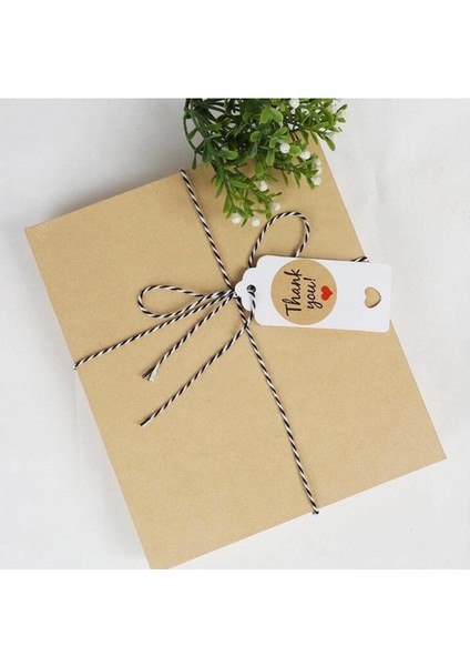 10 Metre Siyah Beyaz Kutu ve Ambalaj Süsleme Ipi Bileklik Ipi Hediye Paketleme Ipi