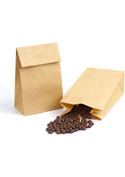 25 Adet 10X17 Dik Duran Kalın Kraft Sunumluk Kese Kağıdı (Düğün, Nişan, Kına Vs. Uygundur)