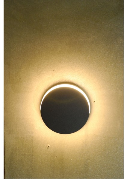 12W 3000K Dış Mekan LED Armatür Siyah, Dayanıklı ve Şık Aydınlatma Çözümü modelleri