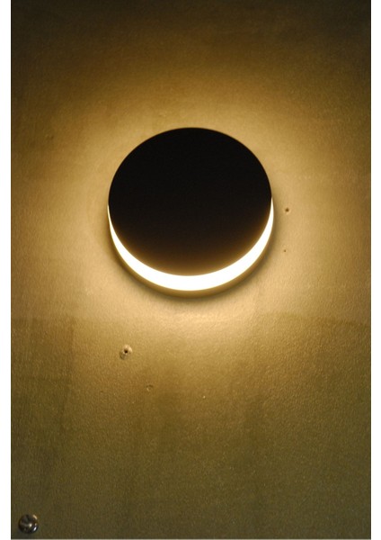 12W 3000K Dış Mekan LED Armatür Siyah, Dayanıklı ve Şık Aydınlatma Çözümü fırsatları