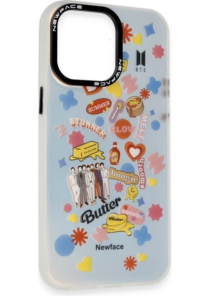 iPhone 14 Pro Kılıf Estoril Desenli Kapak - Estoril - 16 - YKD5132-1531