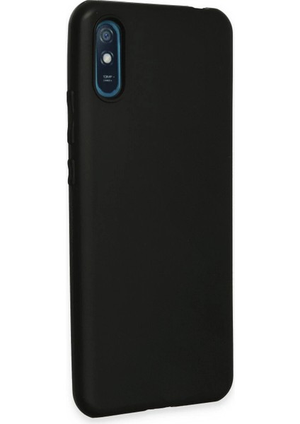 Xiaomi Redmi 9A Kılıf First Silikon - Siyah - YKD9355-7754