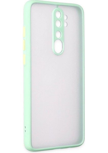 Xiaomi Redmi Note 8 Pro Kılıf Montreal Silikon Kapak - Turkuaz - YKD2477-5881 fiyatları