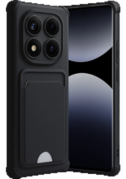 Xiaomi Redmi Note 14 Pro 5g Kelvin Kartvizitli Silikon - Siyah - YKD7506-5102