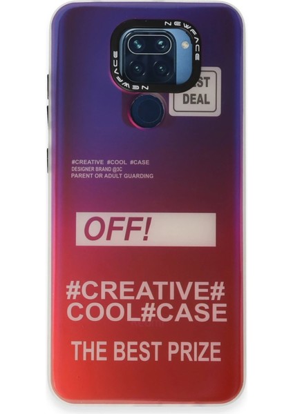 Xiaomi Redmi Note 9 Kılıf Estoril Desenli Kapak - Estoril - 9 - YKD3838-4448