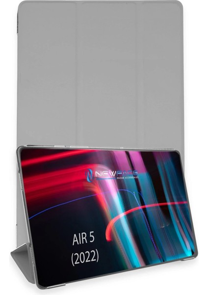 iPad Air 5 (2022) Kılıf Tablet Smart Kılıf - Gri - YKD3789-1051