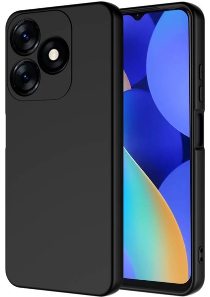 Tecno Spark 10 4G Kılıf Kılıf İçi Kadifeli Esnek Kadifon Lansman Premium Silikon Case Cover
