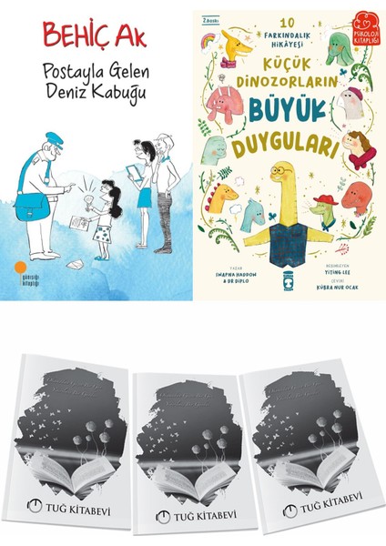 Postayla Gelen Deniz Kabuğu ve Küçük Dinozorların Büyük Duyguları + Hediyeli