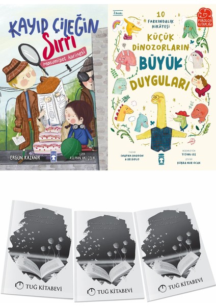 Kayıp Çileğin Sırrı ve Küçük Dinozorların Büyük Duyguları + Hediyeli