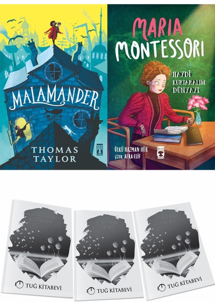 Malamander ve Maria Montessori Haydi Kurtaralım Dünyayı 3 + Hediyeli