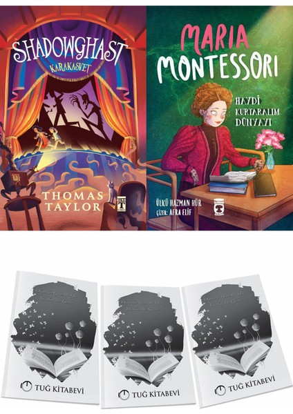 Shadowghast Karakasvet ve Maria Montessori Haydi Kurtaralım Dünyayı 3 + Hediyeli