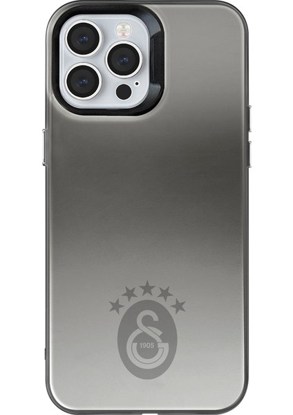 iPhone 13 Pro Max Uyumlu Galatasaray 5 Yıldız Tek Renk Arma Premium Lisanslı Telefon Kılıfı