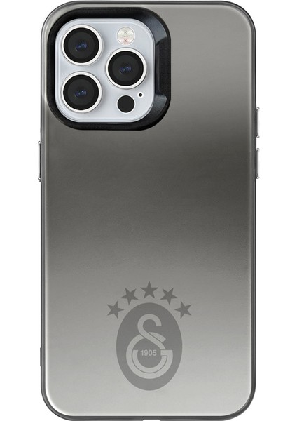 iPhone 13 Pro Uyumlu Galatasaray 5 Yıldız Tek Renk Arma Premium Lisanslı Telefon Kılıfı