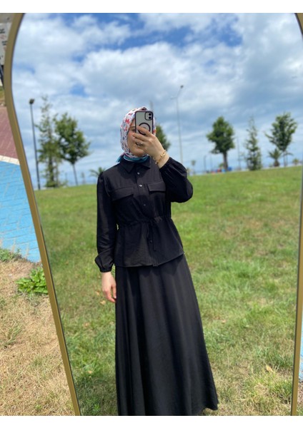 Beli Büzgülü Gömlek Etek Takım fiyatları