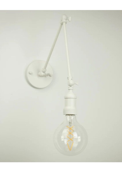 Modern Beyaz 1XE27 Üç Mafsal Metal Duvar Aydınlatması modelleri