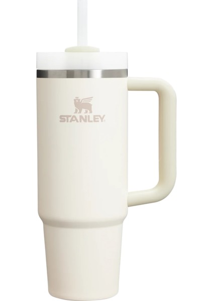 The Quencher H2.0 Flowstate Tumbler | 0,89 Litre (30 Oz) Cream Pipetli Termos