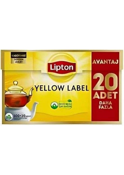 Yellow Çay 120'LI Demlik Poşet