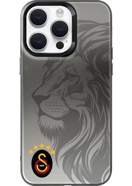 iPhone 15 Pro Max Uyumlu Galatasaray 5 Yıldız Aslan Premium Lisanslı Telefon Kılıfı