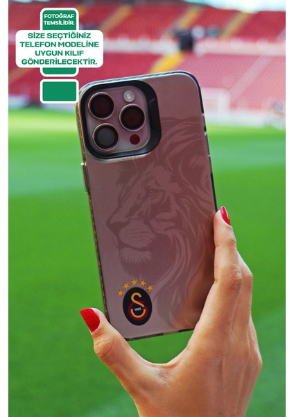 iPhone 16 Pro Uyumlu Galatasaray 5 Yıldız Aslan Premium Lisanslı Telefon Kılıfı fırsatları