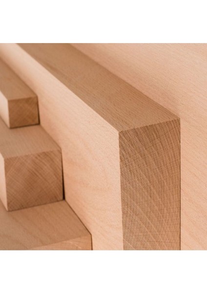 Renkli Kayın Ahşap Çıta Taslak Blok ve Kereste, 9x9 Cm, 10 Cm, 1 Adet fiyatları