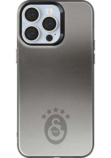 iPhone 14 Pro Max Uyumlu Galatasaray 5 Yıldız Tek Renk Arma Premium Lisanslı Telefon Kılıfı