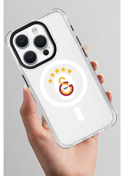 iPhone 15 Pro Uyumlu Galatasaray 5 Yıldız Magsafe Lisanslı Telefon Kılıfı fiyatları